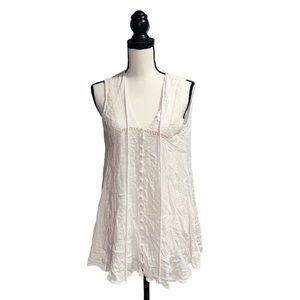 *Love- White tank top